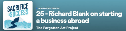 SACRIFICE TO SUCCESS PODCAST GUEST RICHARD BLANK COSTA RICA'S CALL CENTER